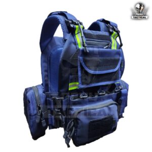 CHALECO TACTICO LIBERACION RAPIDA QR1 AZUL SERENAZGO